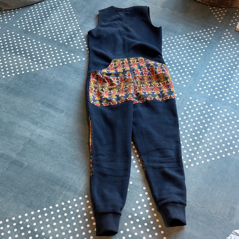 Patagonia synchilla patched jumpsuit - navy a small - Picture 5 of 7